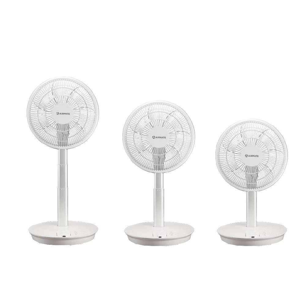 艾美特AIRMATE 可收納式遙控立地電扇+贈收納袋 FS30244R
