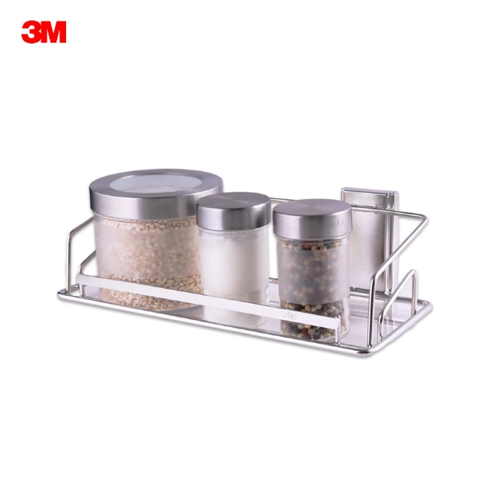 3M 無痕304金屬防水收納 調味品架