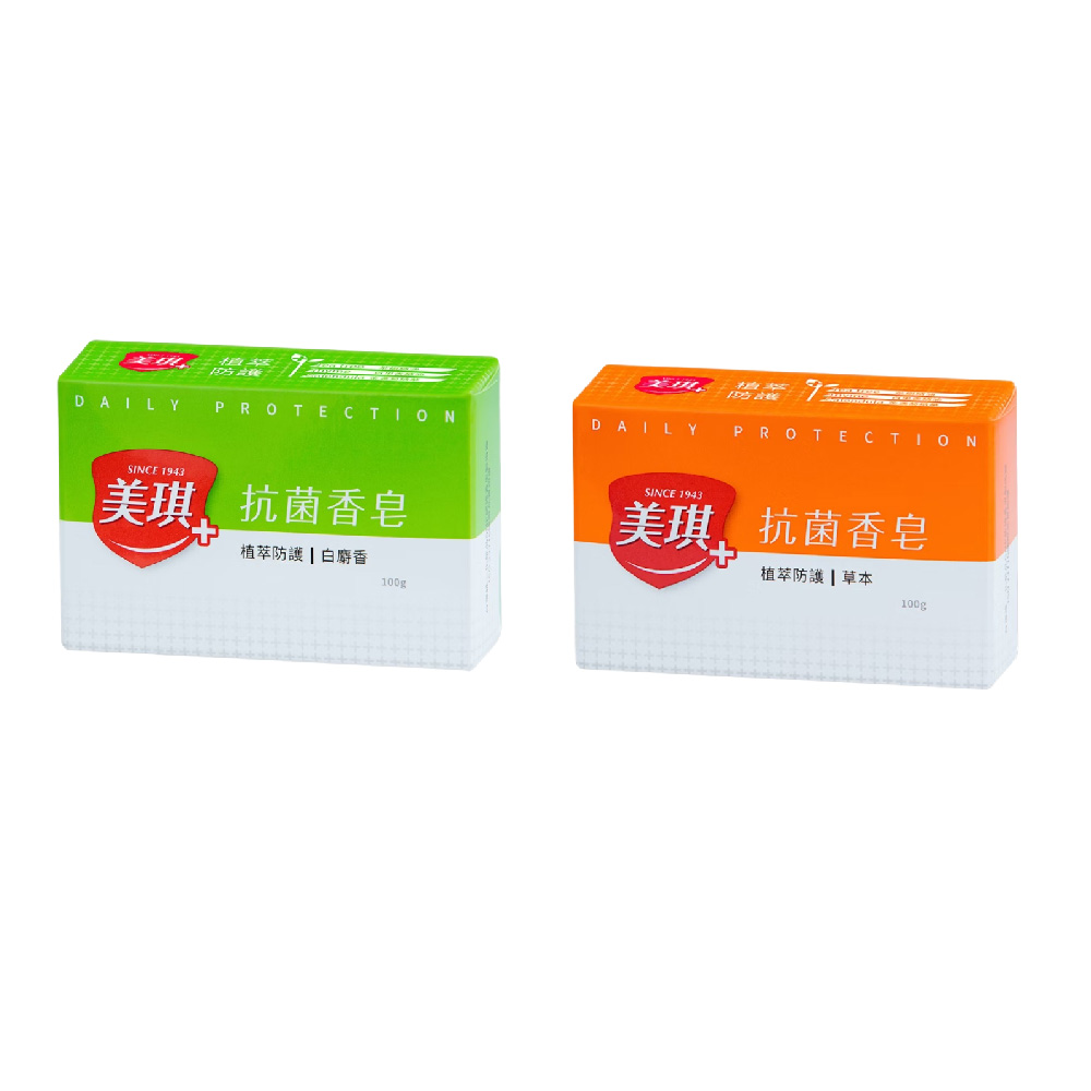 美琪 抗菌 香皂 100g 草本/白麝香